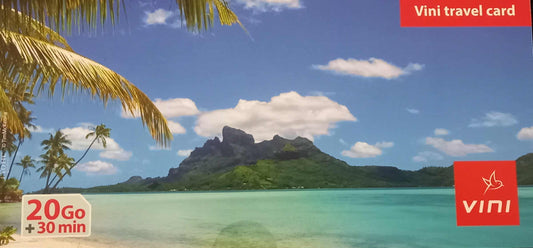 VINI TRAVEL CARD 20G+30min