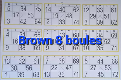 Paquets de 25 feuilles de petits jeux