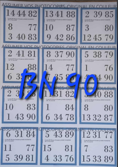 Paquets de 25 feuilles de petits jeux