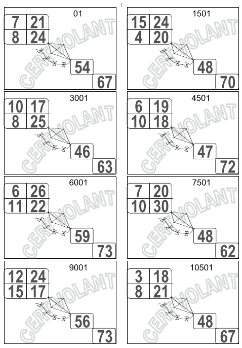 PETIT JEU 25 FEUILLES