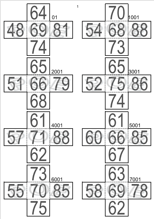 PETIT JEU 25 FEUILLES