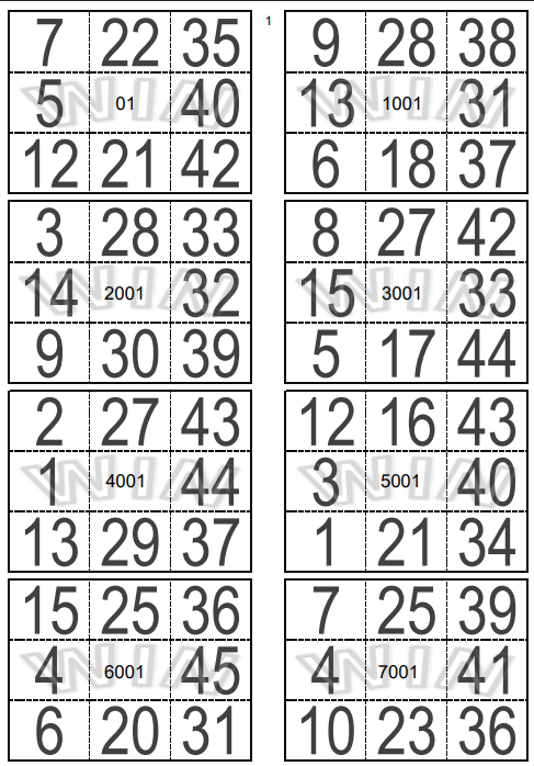PETIT JEU 25 FEUILLES