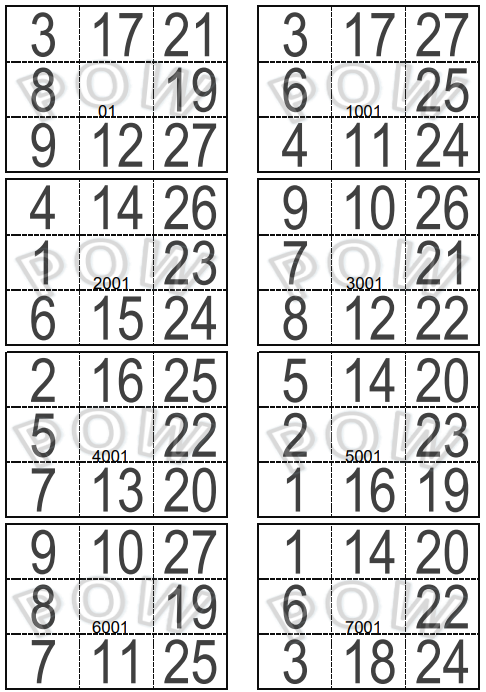 PETIT JEU 25 FEUILLES