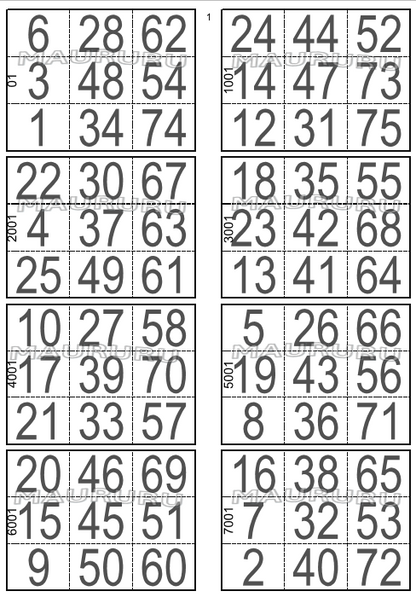PETIT JEU 25 FEUILLES