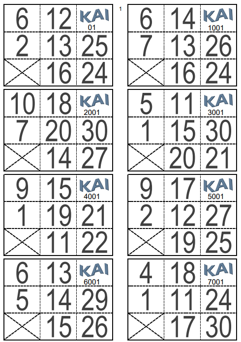 PETIT JEU 25 FEUILLES