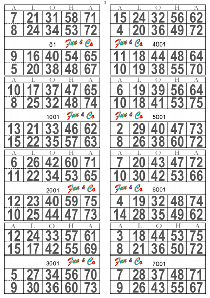 PETIT JEU 25 FEUILLES