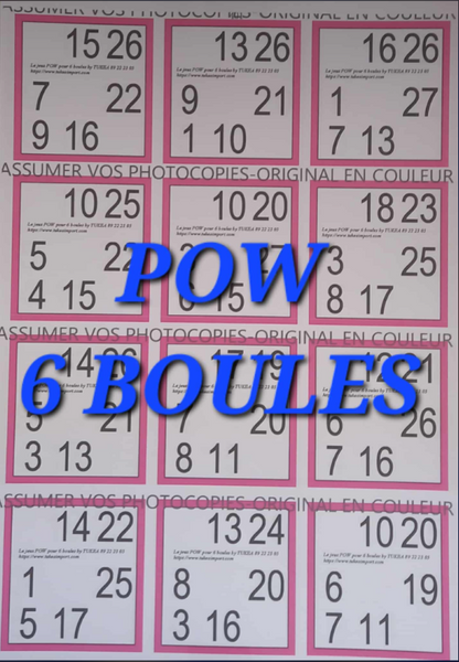 Paquets de 25 feuilles de petits jeux