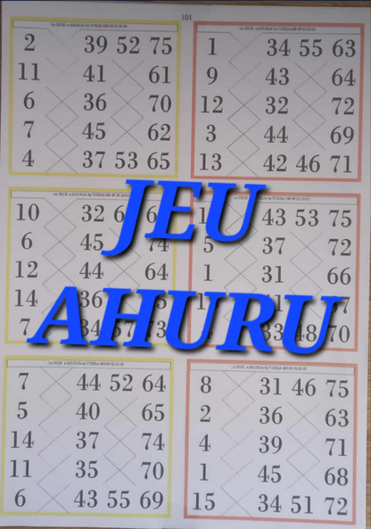 Paquets de 25 feuilles de petits jeux