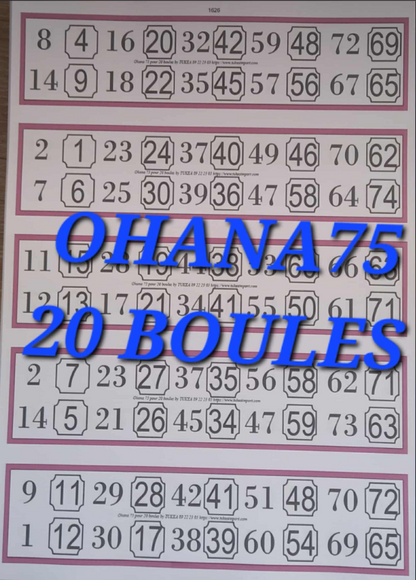 Paquets de 25 feuilles de petits jeux