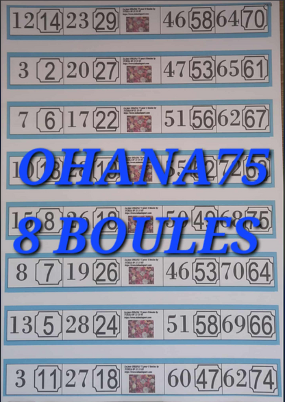 Paquets de 25 feuilles de petits jeux