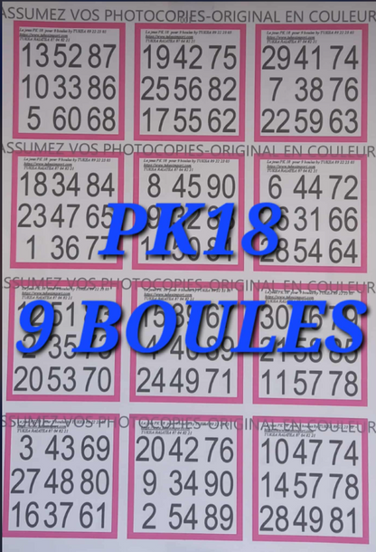 Paquets de 25 feuilles de petits jeux