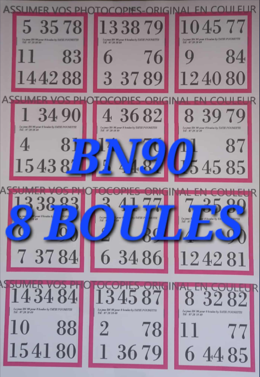 Paquets de 25 feuilles de petits jeux