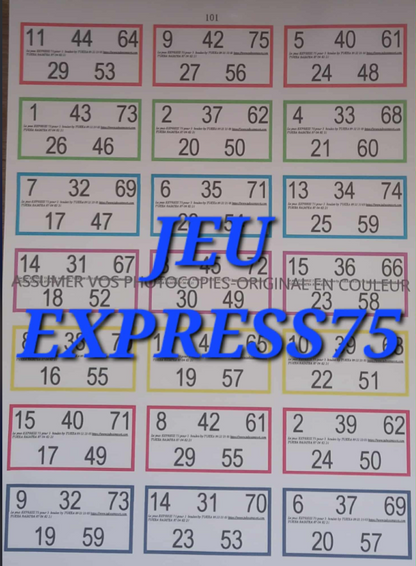 Paquets de 25 feuilles de petits jeux