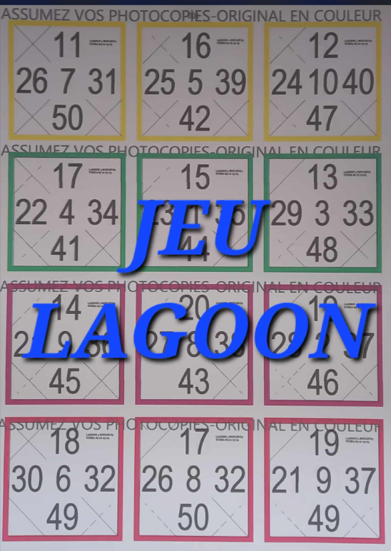 Paquets de 25 feuilles de petits jeux