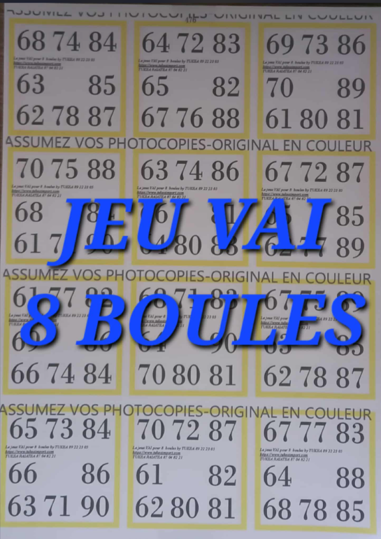 Paquets de 25 feuilles de petits jeux