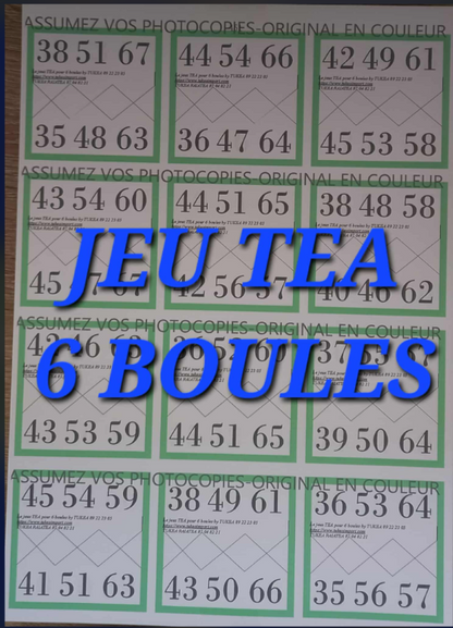 Paquets de 25 feuilles de petits jeux