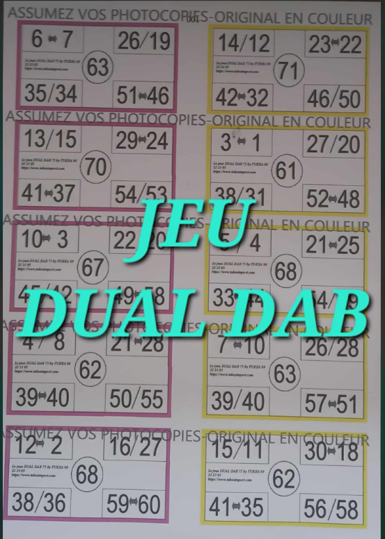 Paquets de 25 feuilles de petits jeux