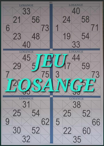 Paquets de 25 feuilles de petits jeux