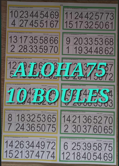 Paquets de 25 feuilles de petits jeux