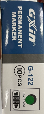 Boites de markers permanant double face de 11 couleurs