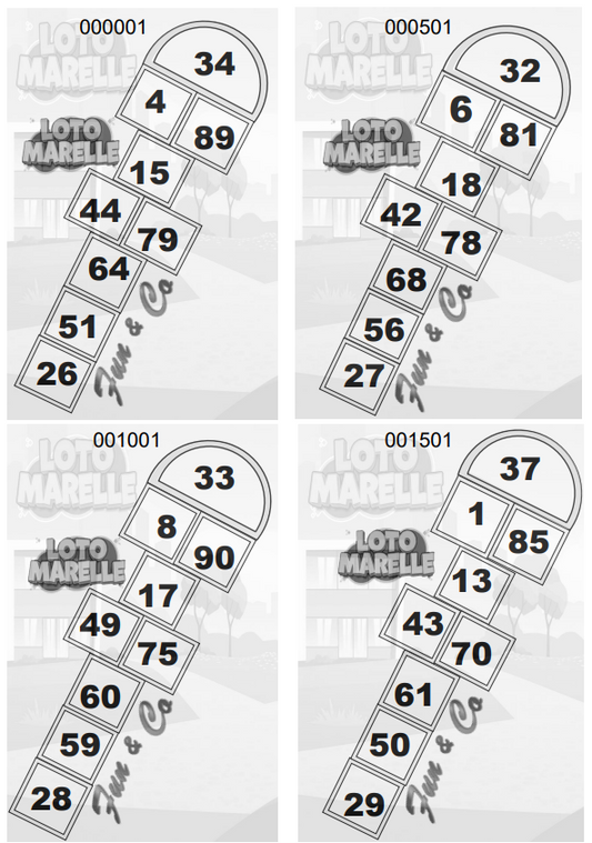 PETIT JEU 25 FEUILLES